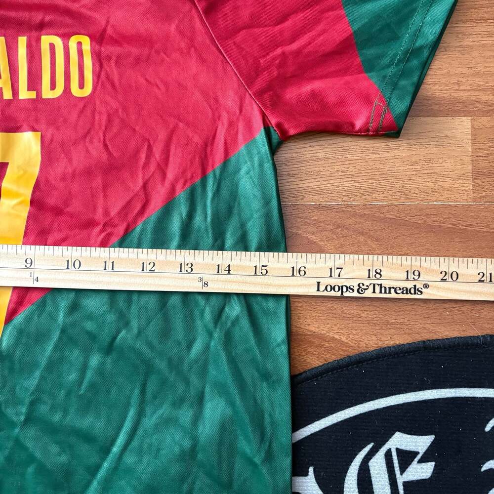 Ronaldo Portugal National Team Jersey Number 7 Kids 24 - Picture 6 of 7